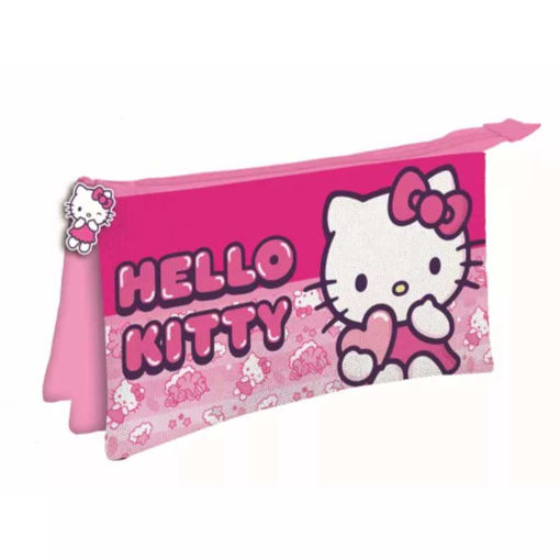 Picture of HELLO KITTY 3 COMPARTMENT PENCIL CASE